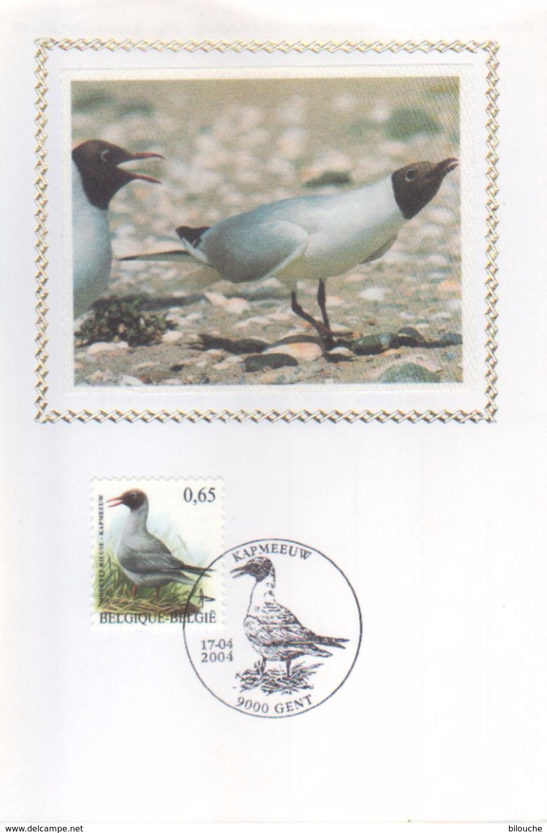 BUZIN / CARTE SOIE / COB 3268 - 1985-.. Vögel (Buzin)