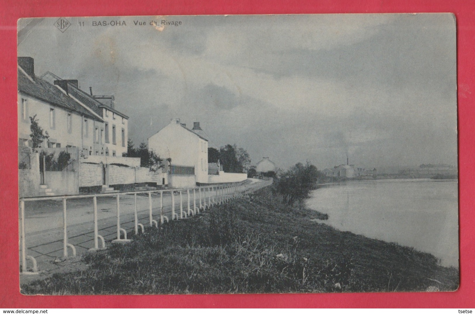 Bas-Oha  - Vue Du Rivage - S.B.P. -1910 ( Voir Verso ) - Wanze