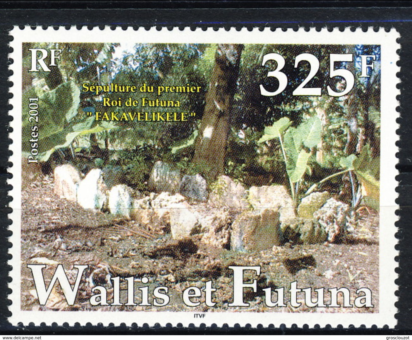 WF 2001 N. 564 Tomba Di Re Fakavelikele MNH Cat. &euro; 8.60 - Neufs