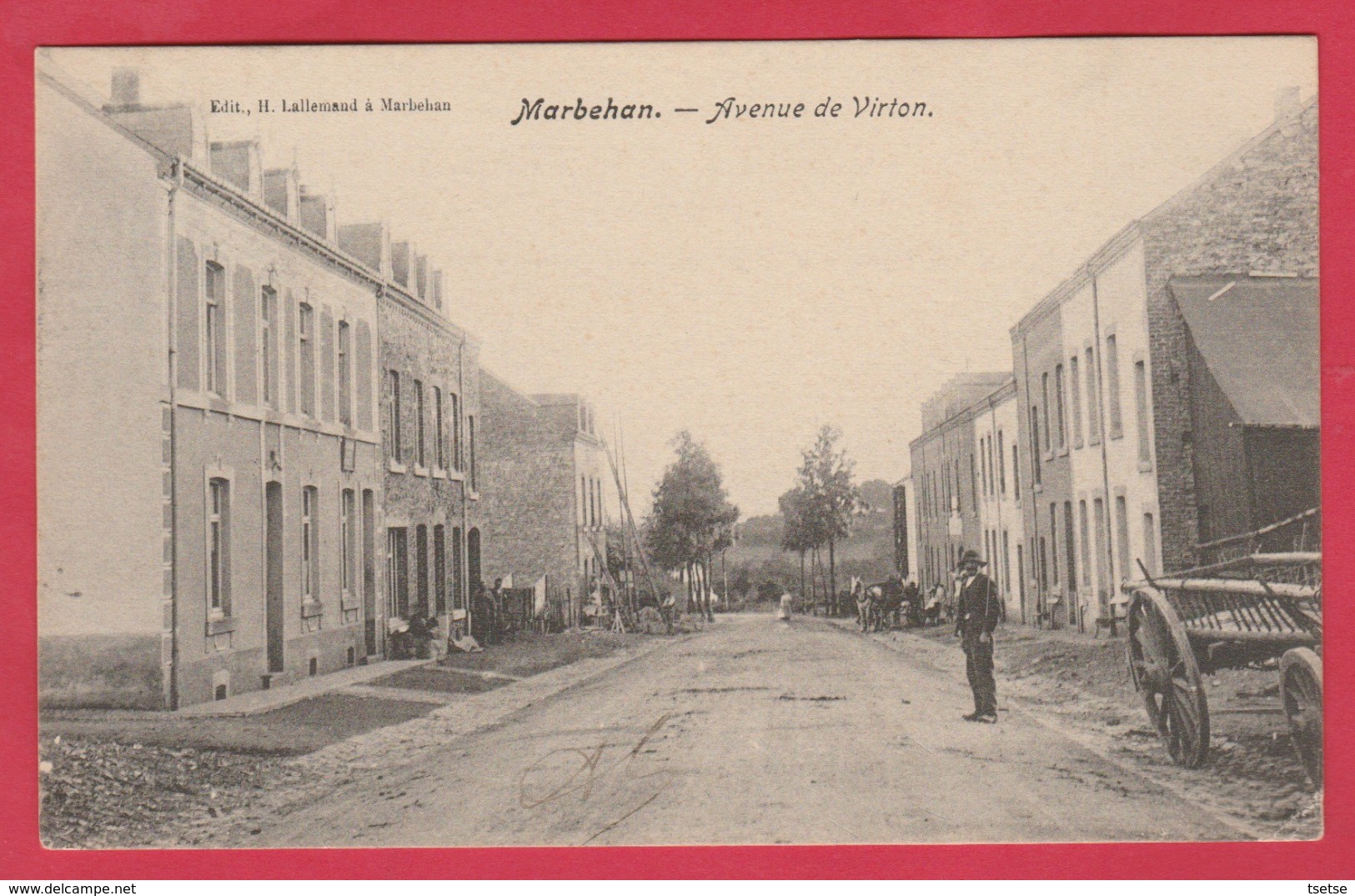 Marbehan -  Avenue De Virton -190? ( Voir Verso ) - Habay