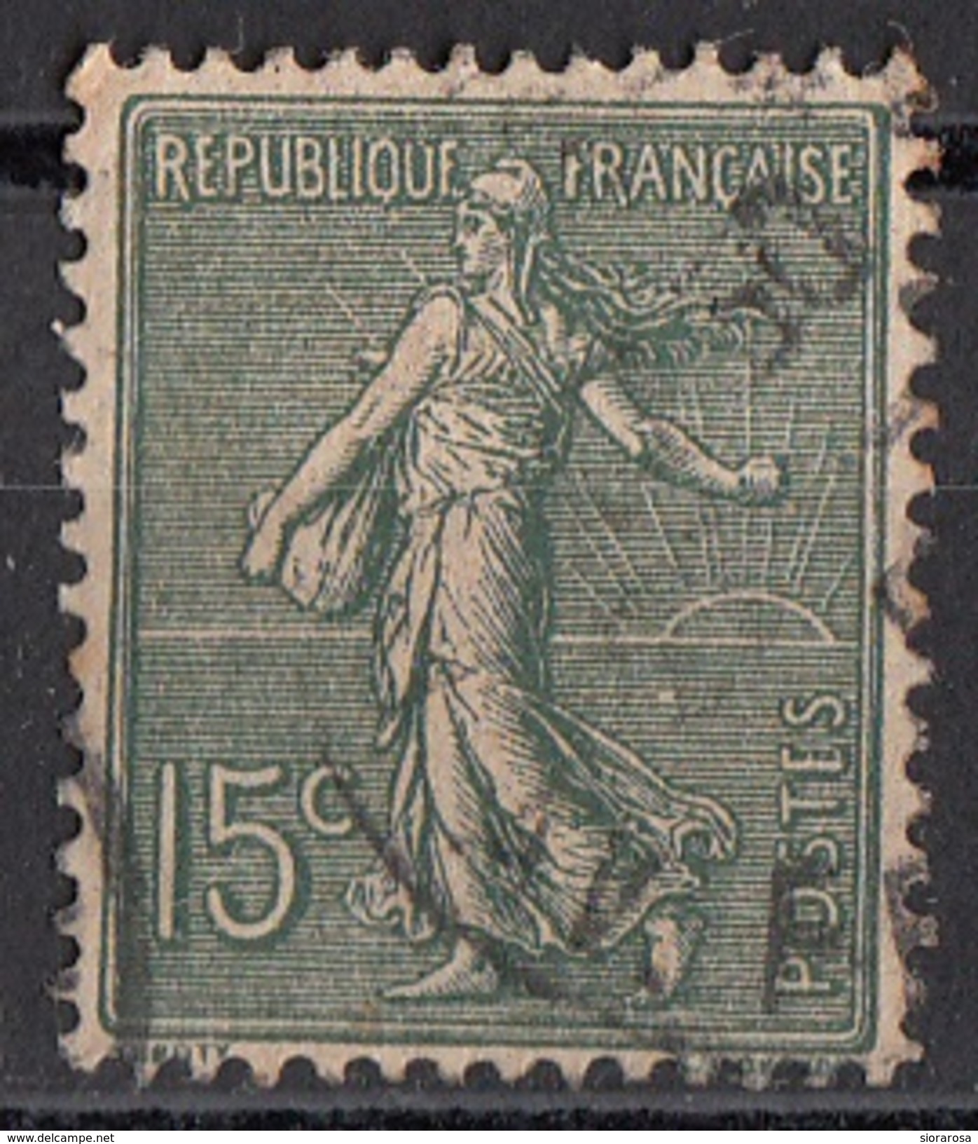 Francia 1903 Sc. 139 Seminatrice Sower Used France - Used Stamps