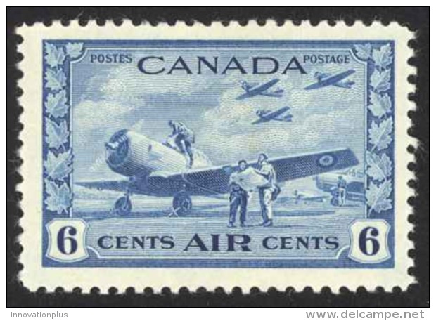 Canada Sc# C7 MNH 1942 6c Deep Blue British Commonwealth Air Training Plan - Nuovi