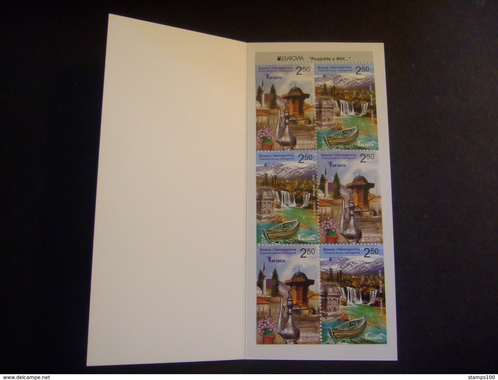 BOSNIA. 2012. STAMP BOOKLET.  EUROPA CEPT.     MNH **. (REDBOXB-700) - 2012