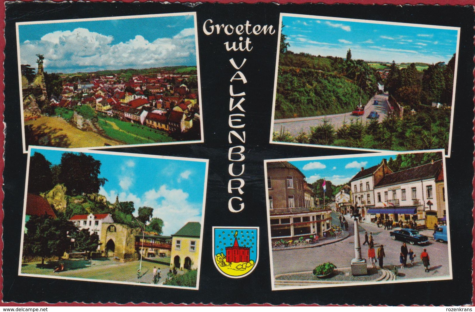 Valkenburg Groeten Uit Nederlands Limburg Stempel VVV Het Geuldal - Valkenburg