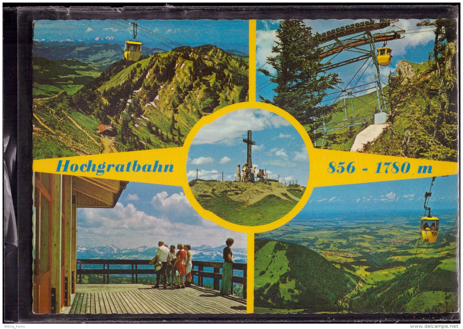 Oberstaufen Steibis - Hochgratbahn 1   Mit Zusatzstempel Hochgratbahn Bergstation - Oberstaufen