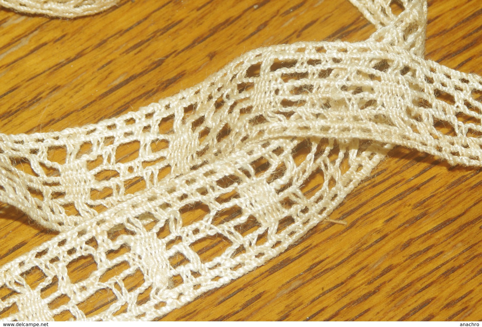 DENTELLE Ancienne GALON  10.50 M X  2 Cm  De Large / COUTURE MERCERIE CREATION - Laces & Cloth