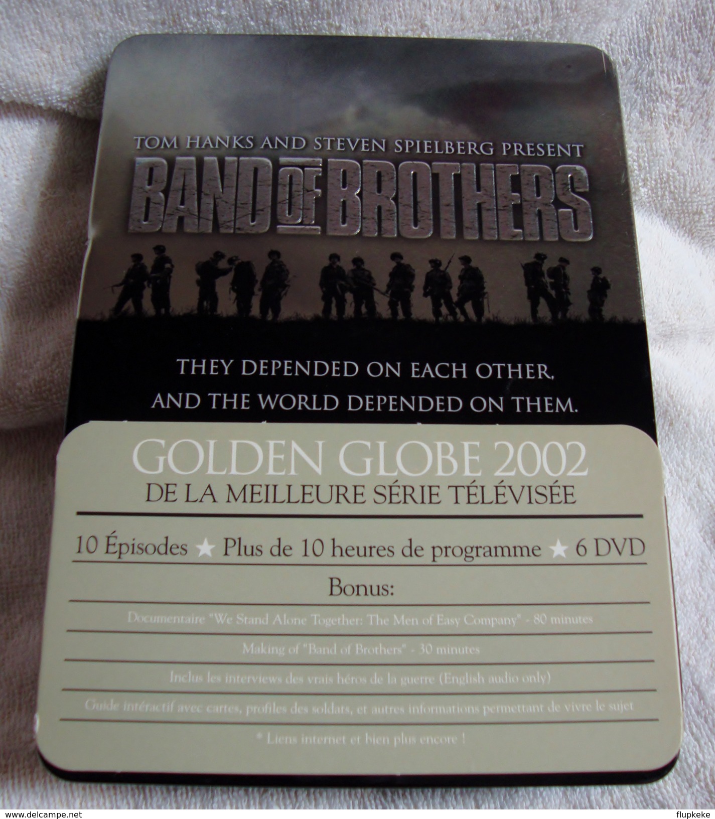 Dvd Zone 2 Frères D'armes (2001) Édition Collector Limitée Band Of Brothers Vf+Vostfr - Geschiedenis