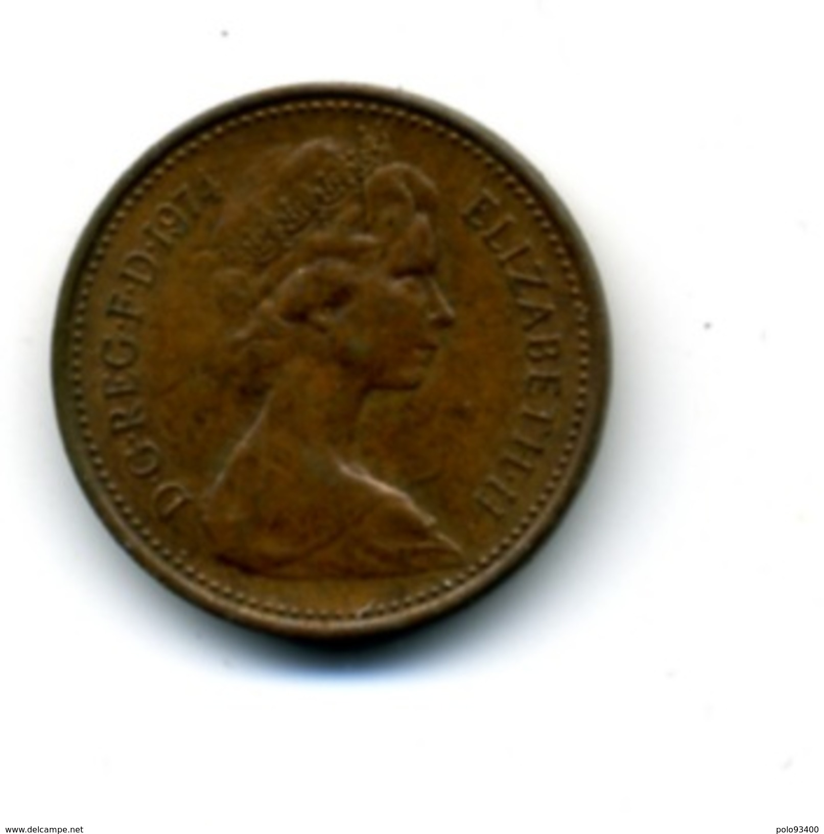 1974  1 NEW PENNY - 1 Penny & 1 New Penny
