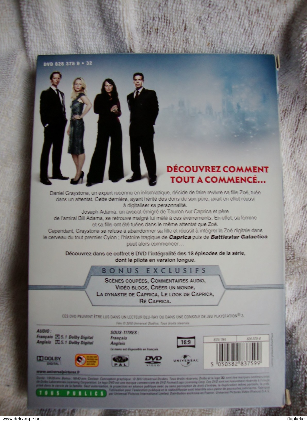 Dvd Zone 2 Caprica - L'intégrale De La Série (2009) Vf+Vostfr - TV-Serien