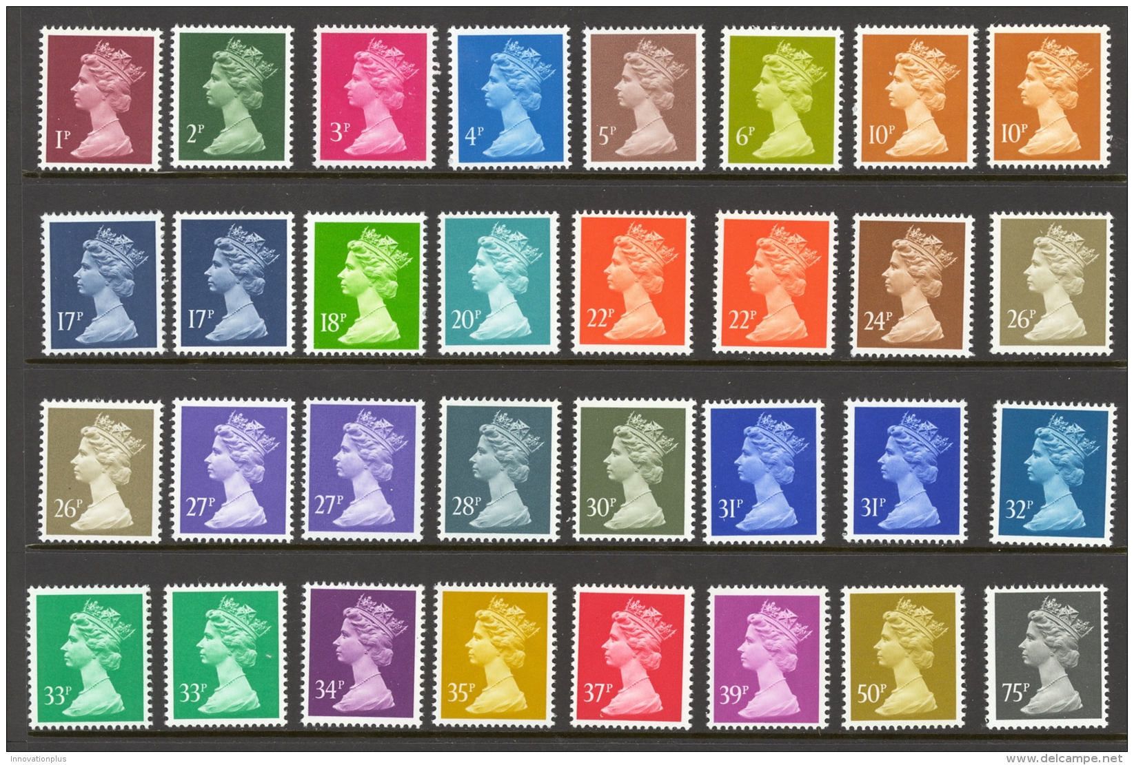 Great Britain (Assorted) MNH Various Machins - Machins