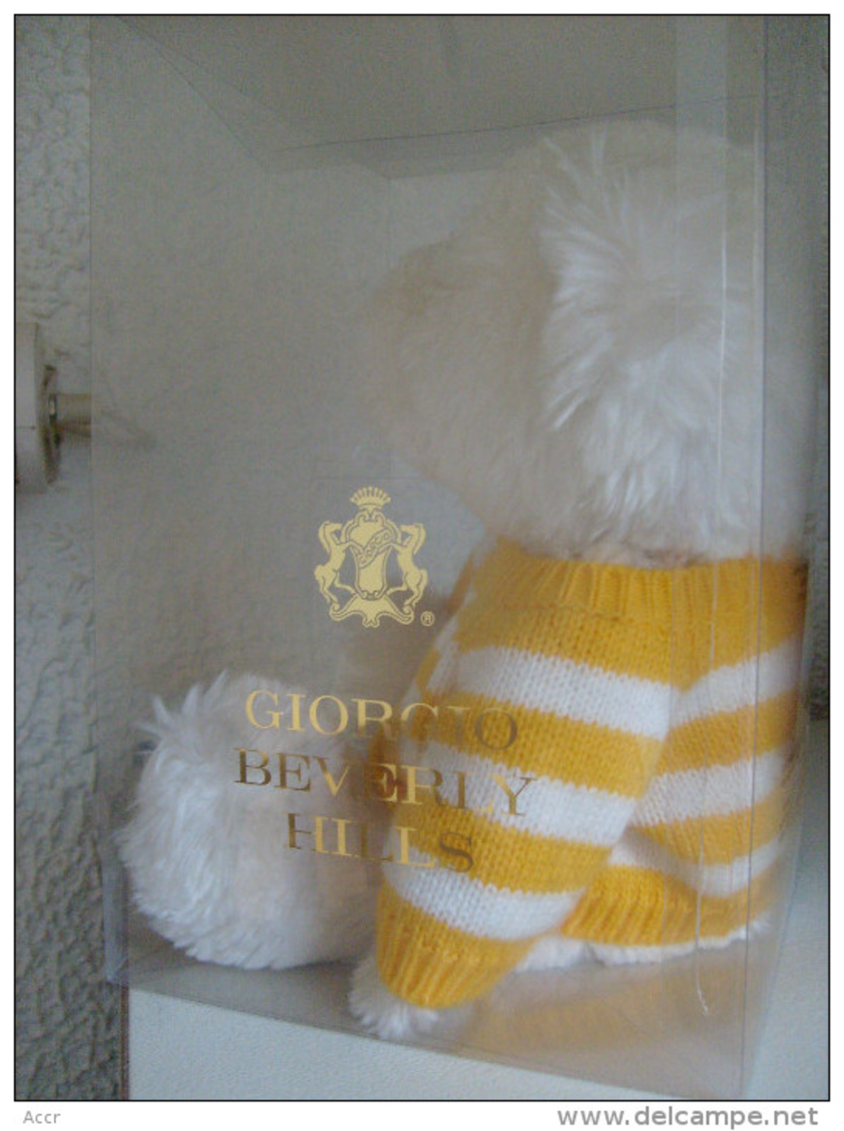 GIORGIO BEVERLY HILLS 2008 Avec Boîte Collectors Bear _ Ours _ Nounours - Ours Parfumés