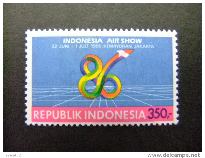 INDONESIA INDONÉSIE 1986 Salon De L&acute;aéronautique Yvert 1092 ** MNH - Indonesien