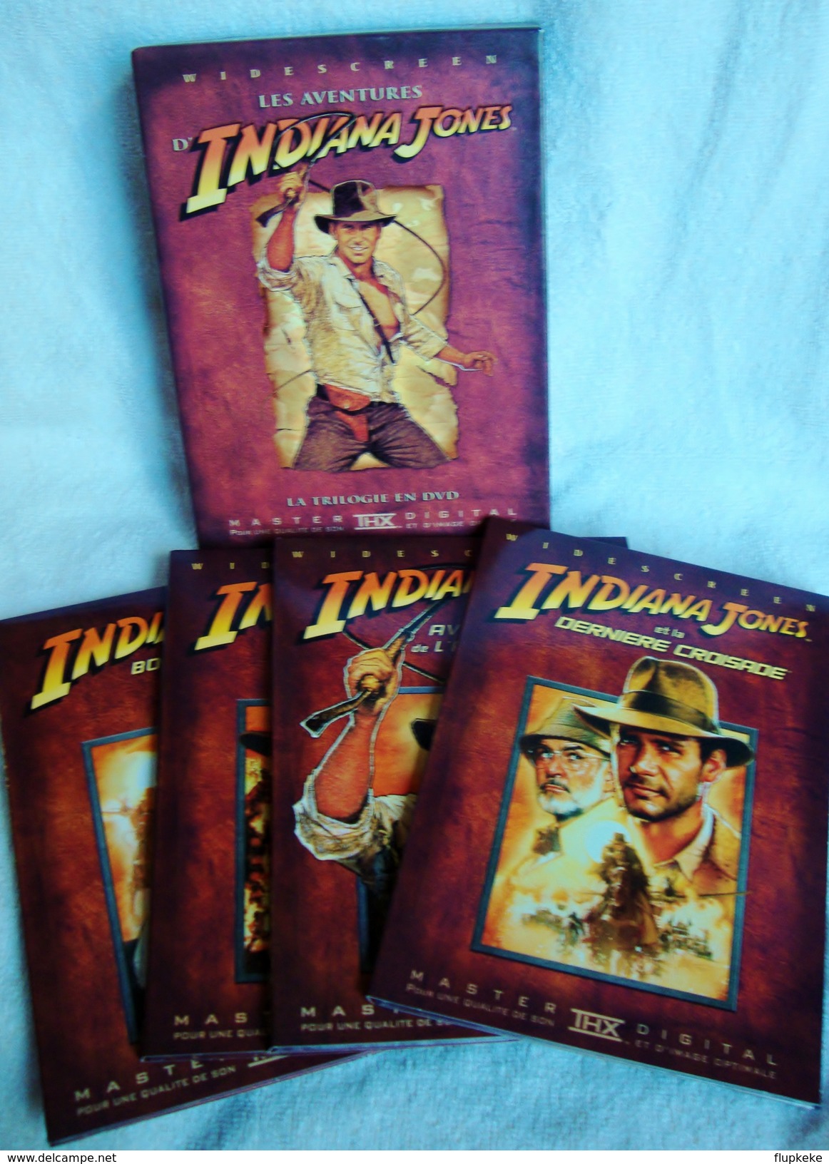 Dvd Zone 2 Indiana Jones La Trilogie (2003) Pack Indiana Jones: The Adventure Collection Vf+Vostfr - Action, Aventure