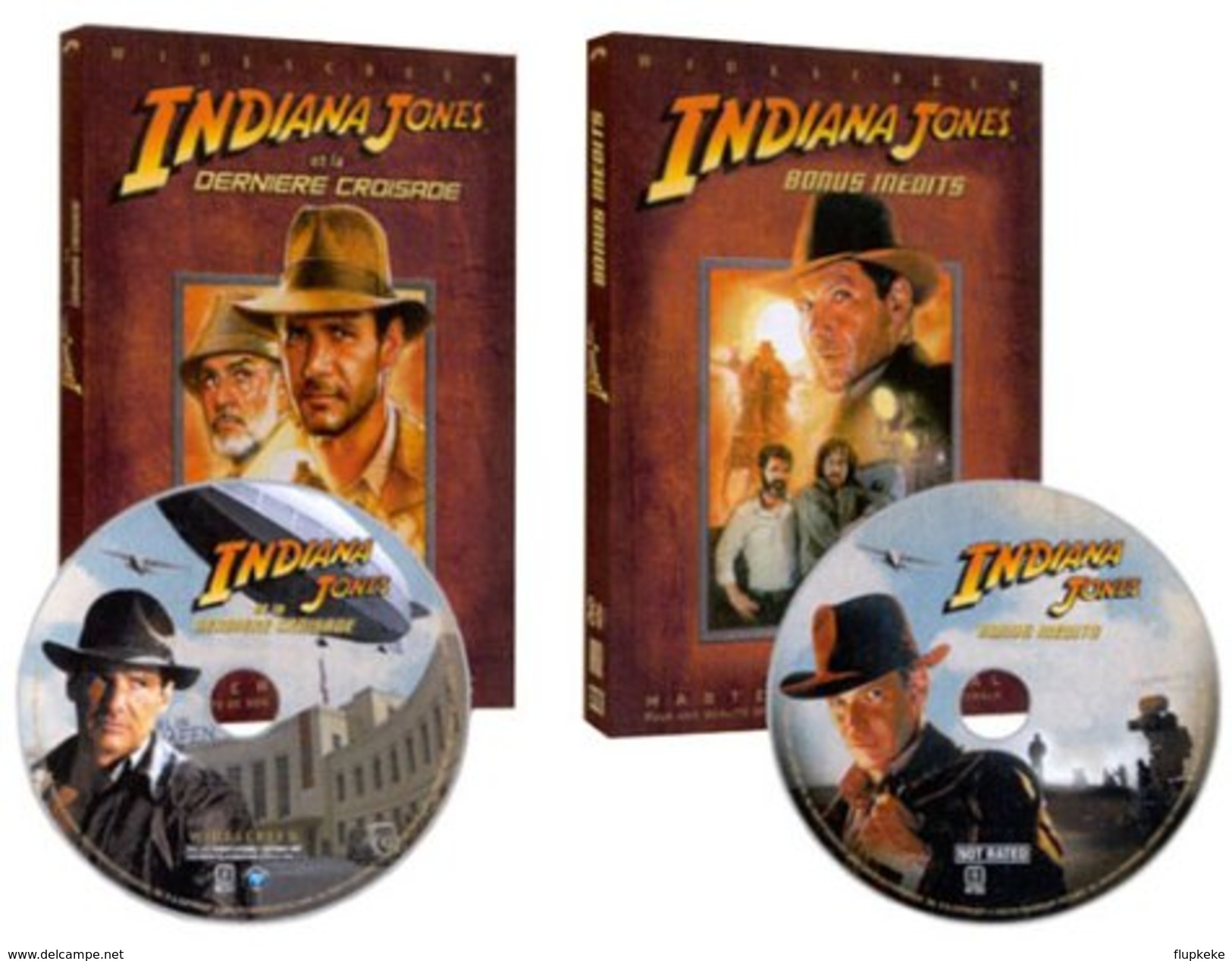 Dvd Zone 2 Indiana Jones La trilogie (2003) Pack Indiana Jones: The Adventure Collection vf+Vostfr