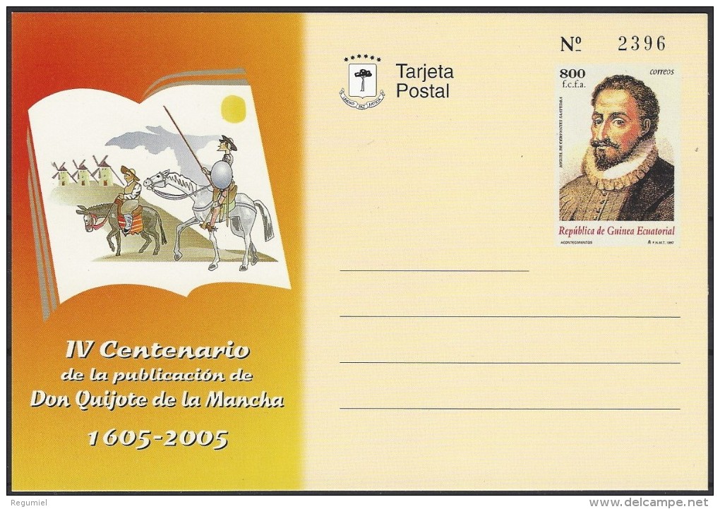Guinea Ecuatorial Tarjeta Entero Postal 12. 2005 - Guinea Ecuatorial