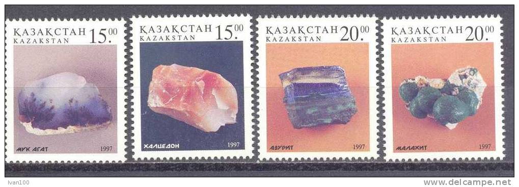 1997. Kazakhstan, Minerals, 4v, Mint/** - Kazakhstan