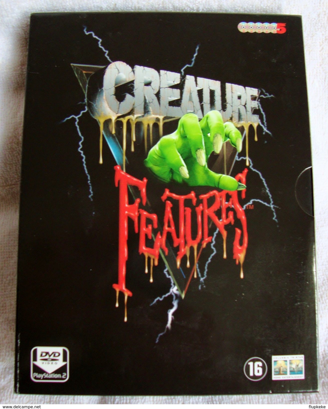 Dvd Zone 2 Creature Features She Creature The Day The World Ended Earth Vs. Spider Teenage Caveman How To Make A Monster - Ciencia Ficción Y Fantasía