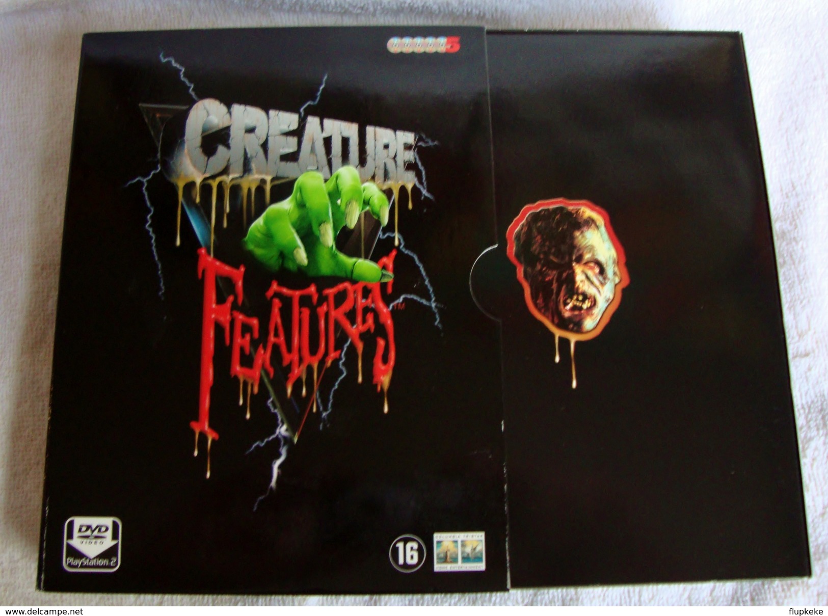 Dvd Zone 2 Creature Features She Creature The Day The World Ended Earth Vs. Spider Teenage Caveman How To Make A Monster - Ciencia Ficción Y Fantasía