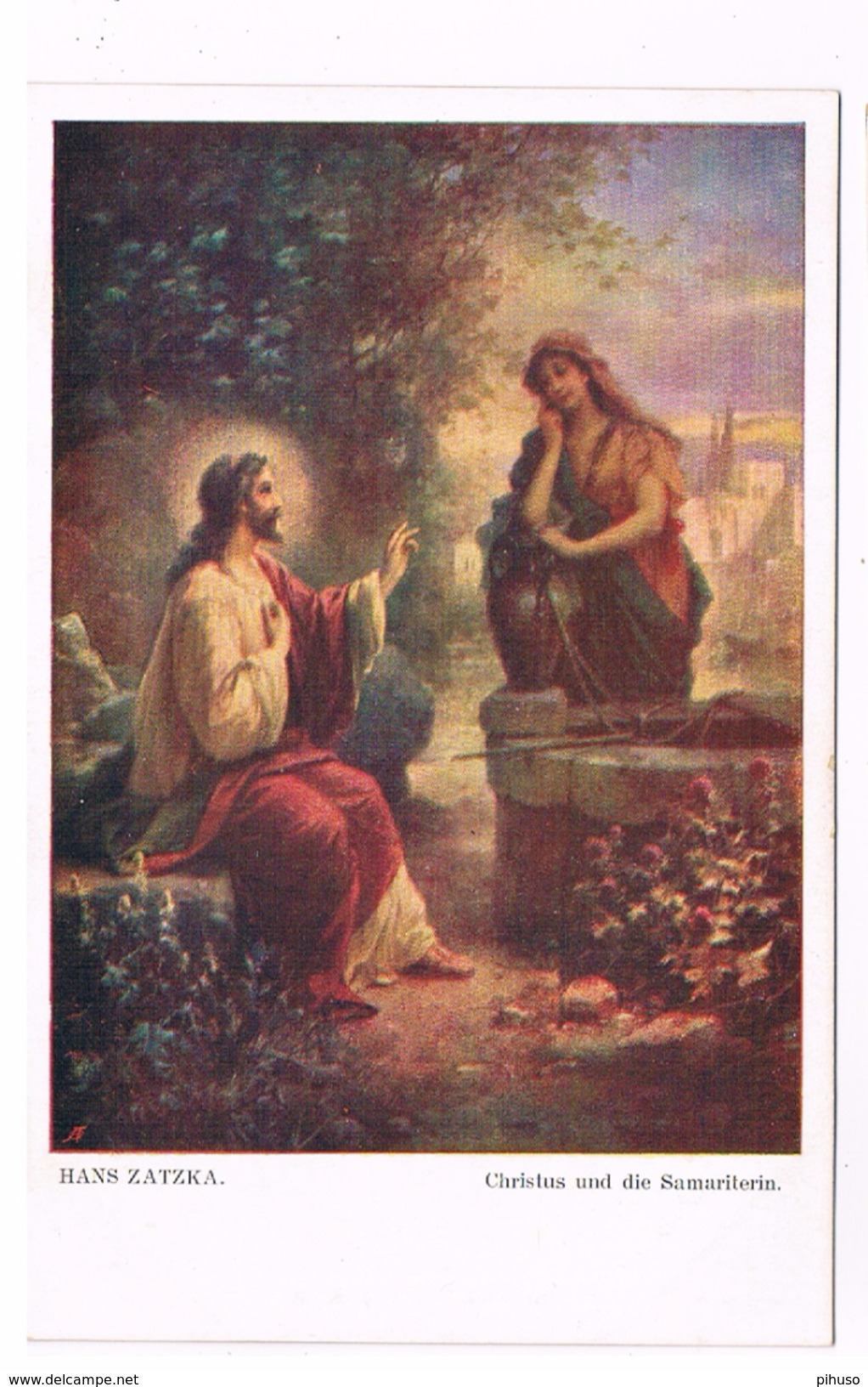 ILL-240   HANS ZATZKA : Christus Und Die Samaritanen - Zatzka