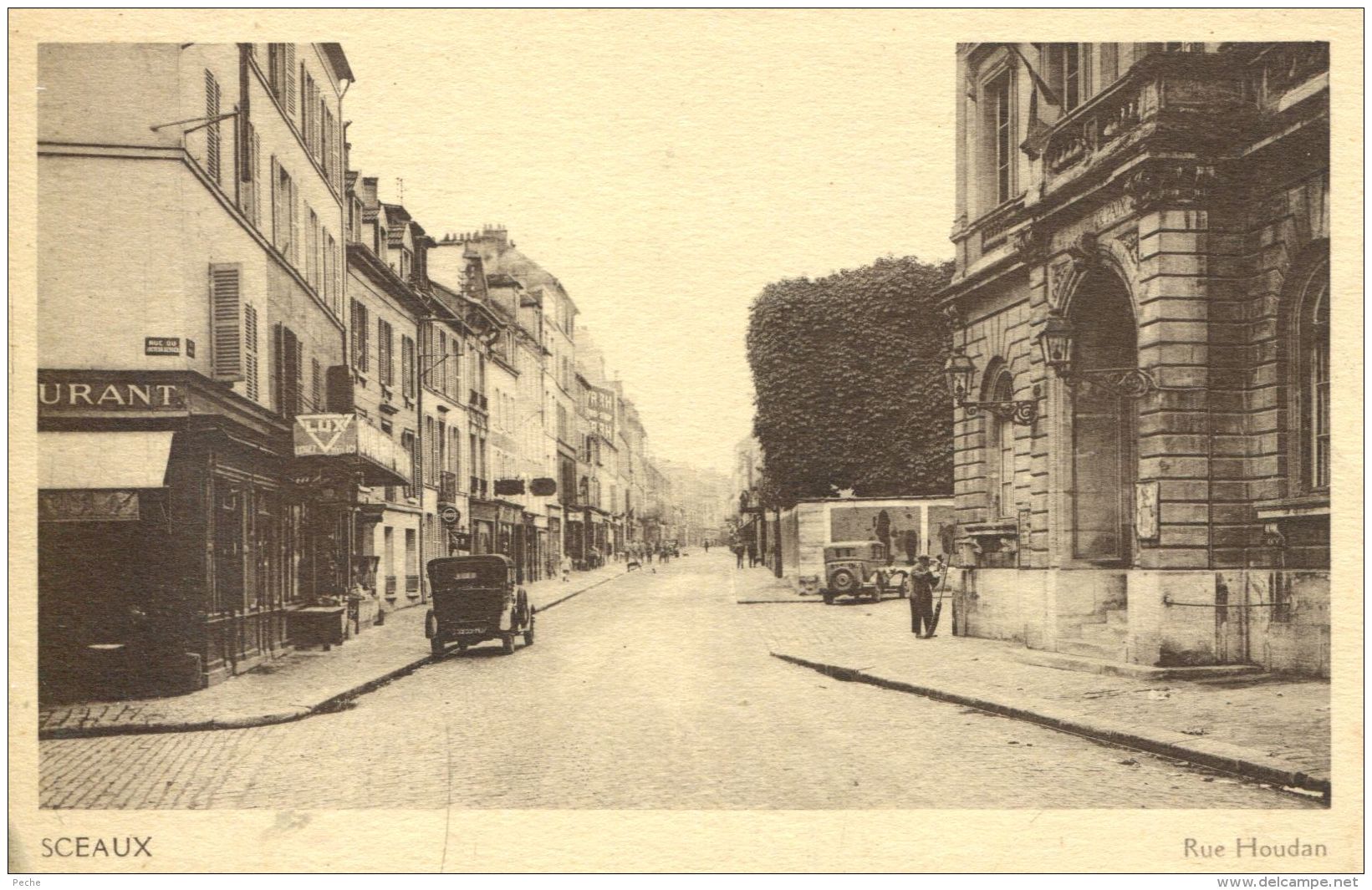 N°40418 -cpa Sceaux -rue Houdan- - Sceaux