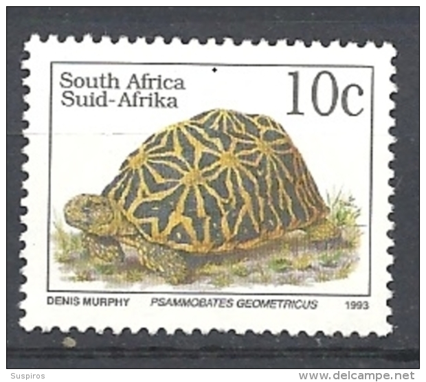 SUD AFRICA   1993 Endangered Fauna   LATIN INSCRIPTION    USED - Usati