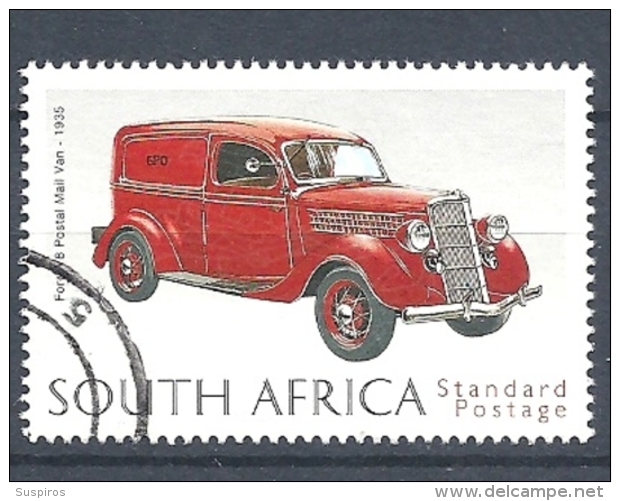 SUD AFRICA  1999 The 125th Anniversary Of Universal Postal Union - Classic Post Vehicles   USED - Oblitérés