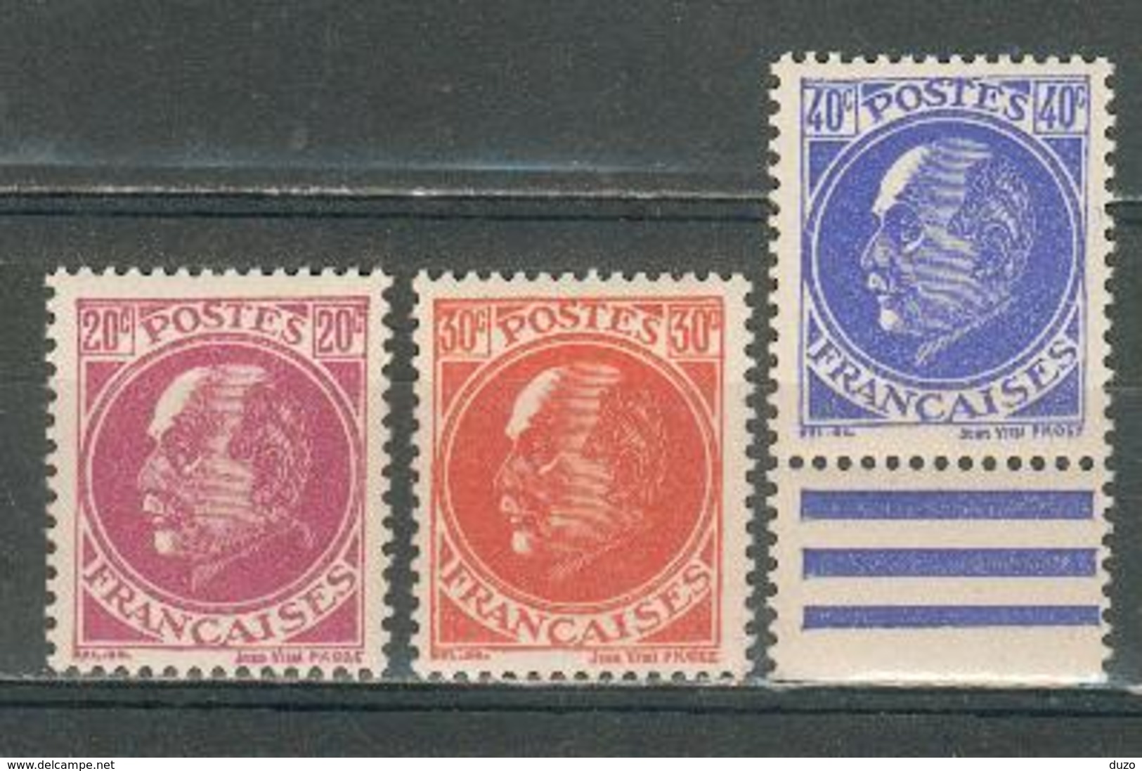 France - 1941 - Maréchal Pétain Au Type Prost 3 Valeurs - Y&T N° 505/506/507 ** Neuf Luxe 1er Choix ( Gomme Intacte ). - Unused Stamps