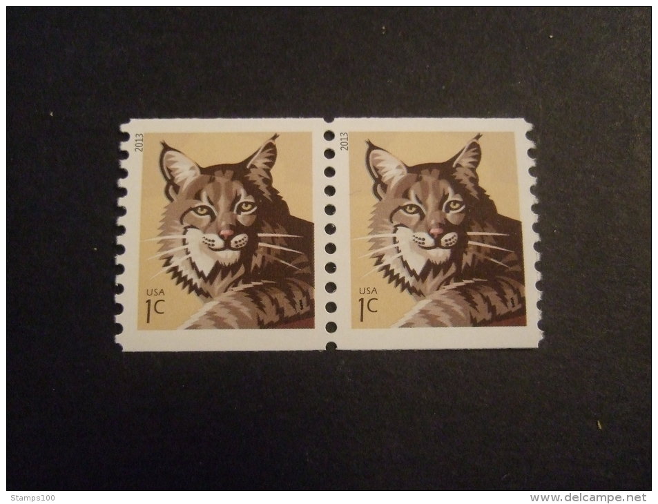 USA  2013  BOBCAT  GUMMED     MNH **  (IS6108-002) - Nuevos