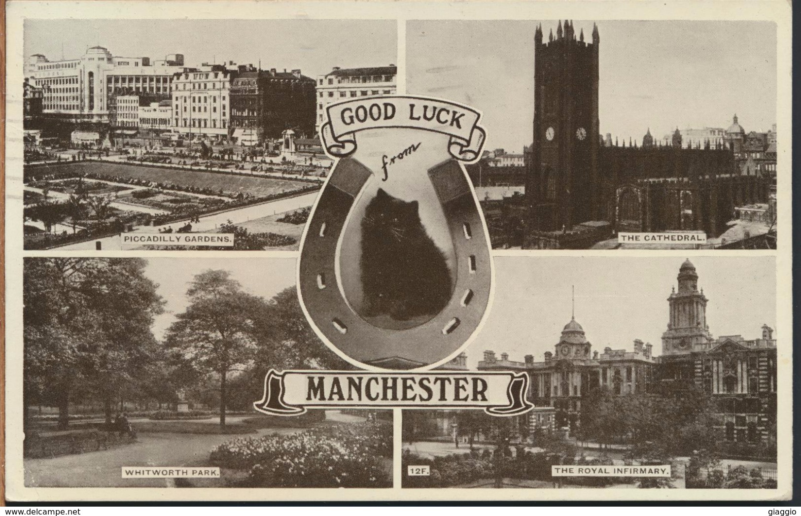 °°° 1082 - GOOD LUCK FROM MANCHESTER - 1953 °°° - Manchester