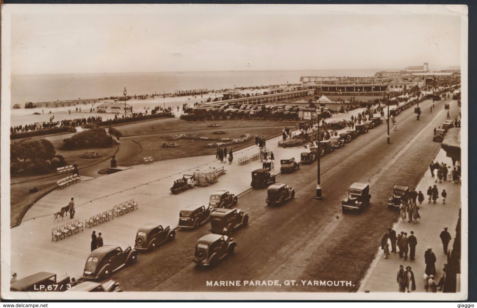 °°° 1083 - MARINE PARADE , GT YARMOUTH - 1950 °°° - Great Yarmouth