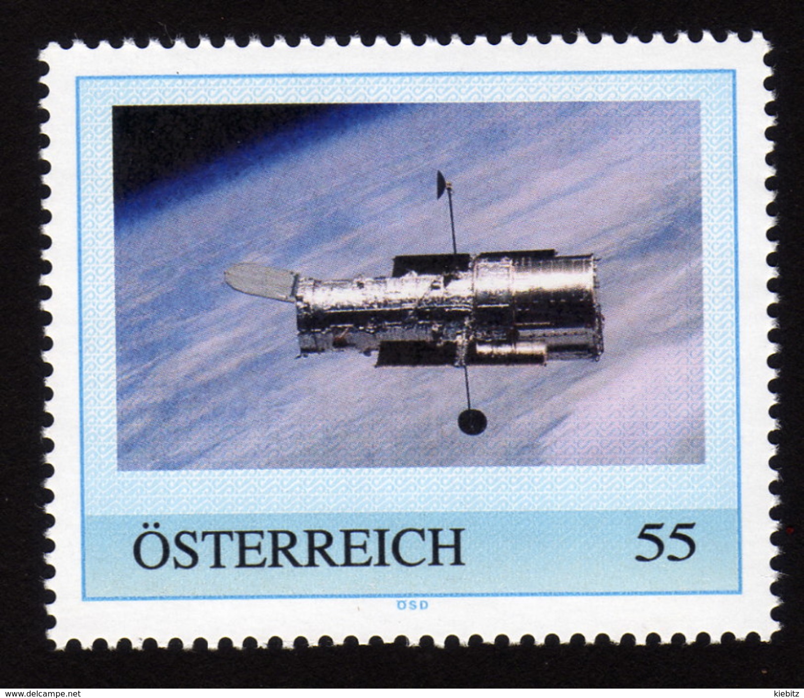 ÖSTERREICH 2009 ** Hubble Space Telescope über Der Erde - PM Personalized Stamp MNH - Astronomie