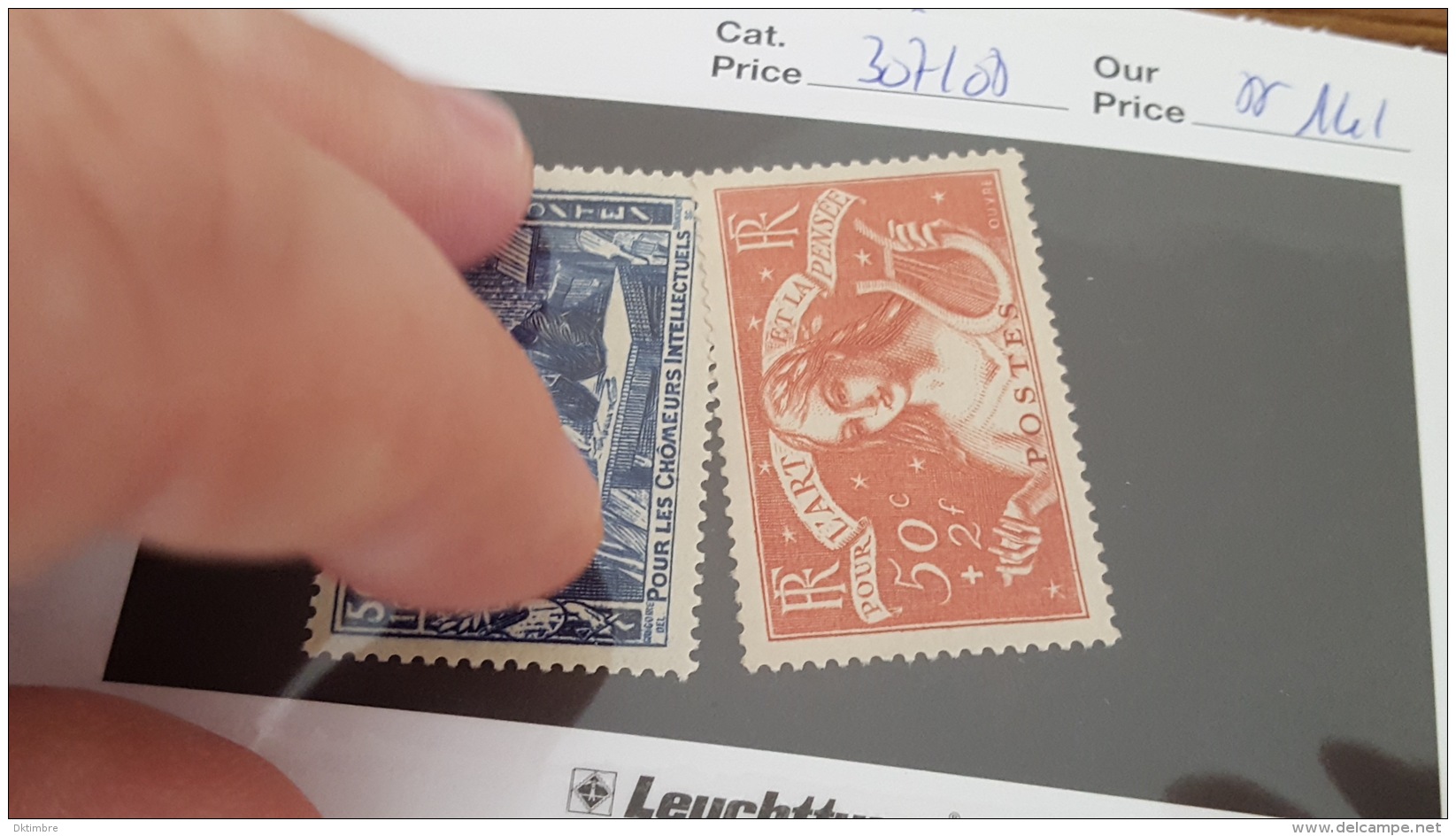 LOT 344377 TIMBRE DE FRANCE NEUF** N°307/308 VALEUR 141 EUROS - Ongebruikt