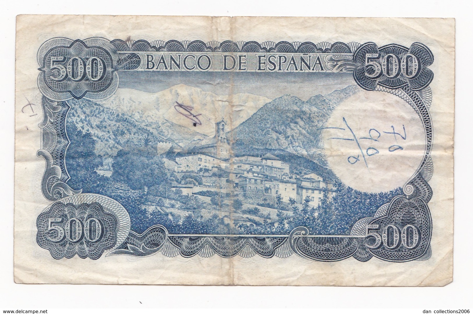 ESPAGNE 500 PESETAS  ANNEE  23 JUILLET 1971    LOT N° 5 - 500 Pesetas