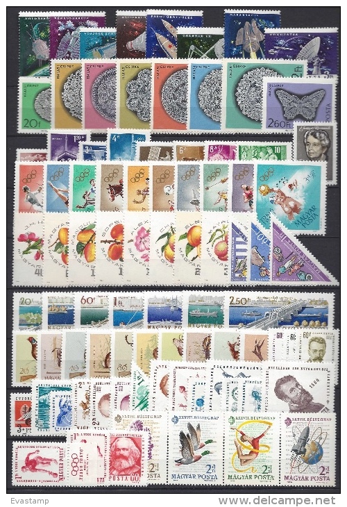 HUNGARY - 1964.Complete Year Set With Souvenir Sheets MNH!!! 106 EUR!!! - Annate Complete