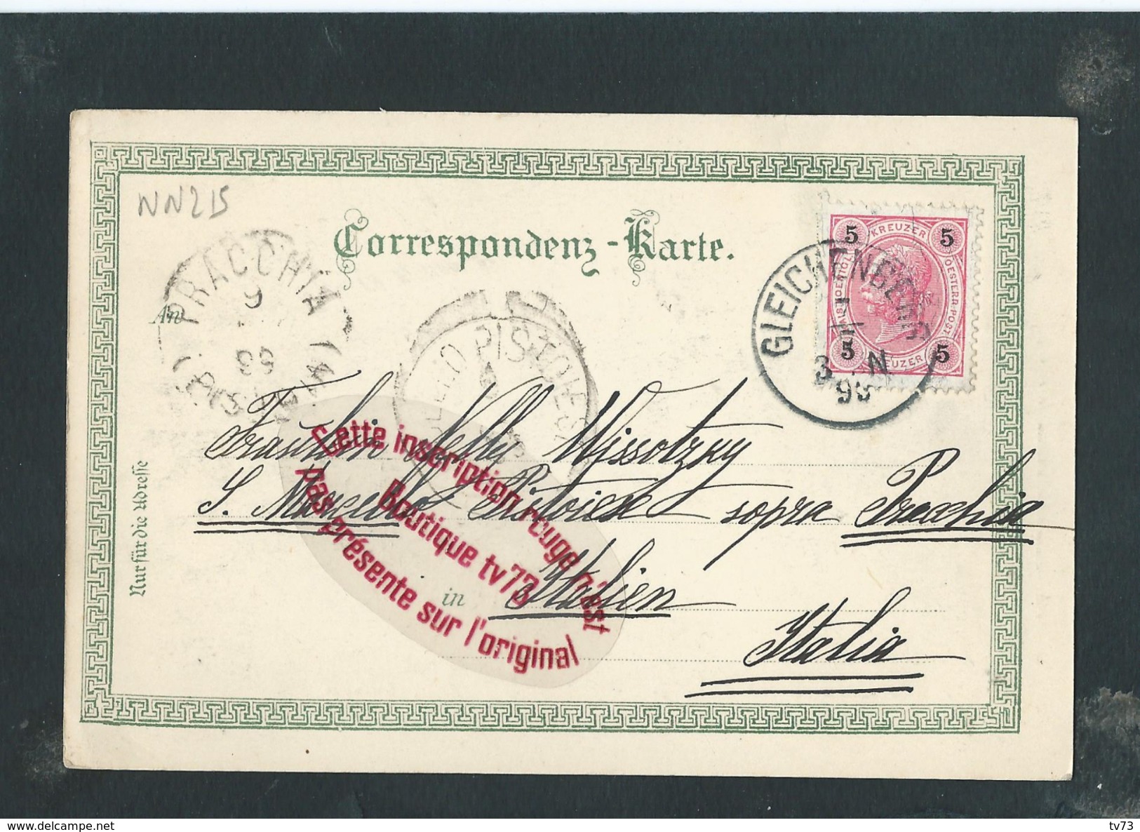 NN215 - GRUSS Aus BAD GLEICHENBERG - Oblitération 1898 ! - Bad Gleichenberg