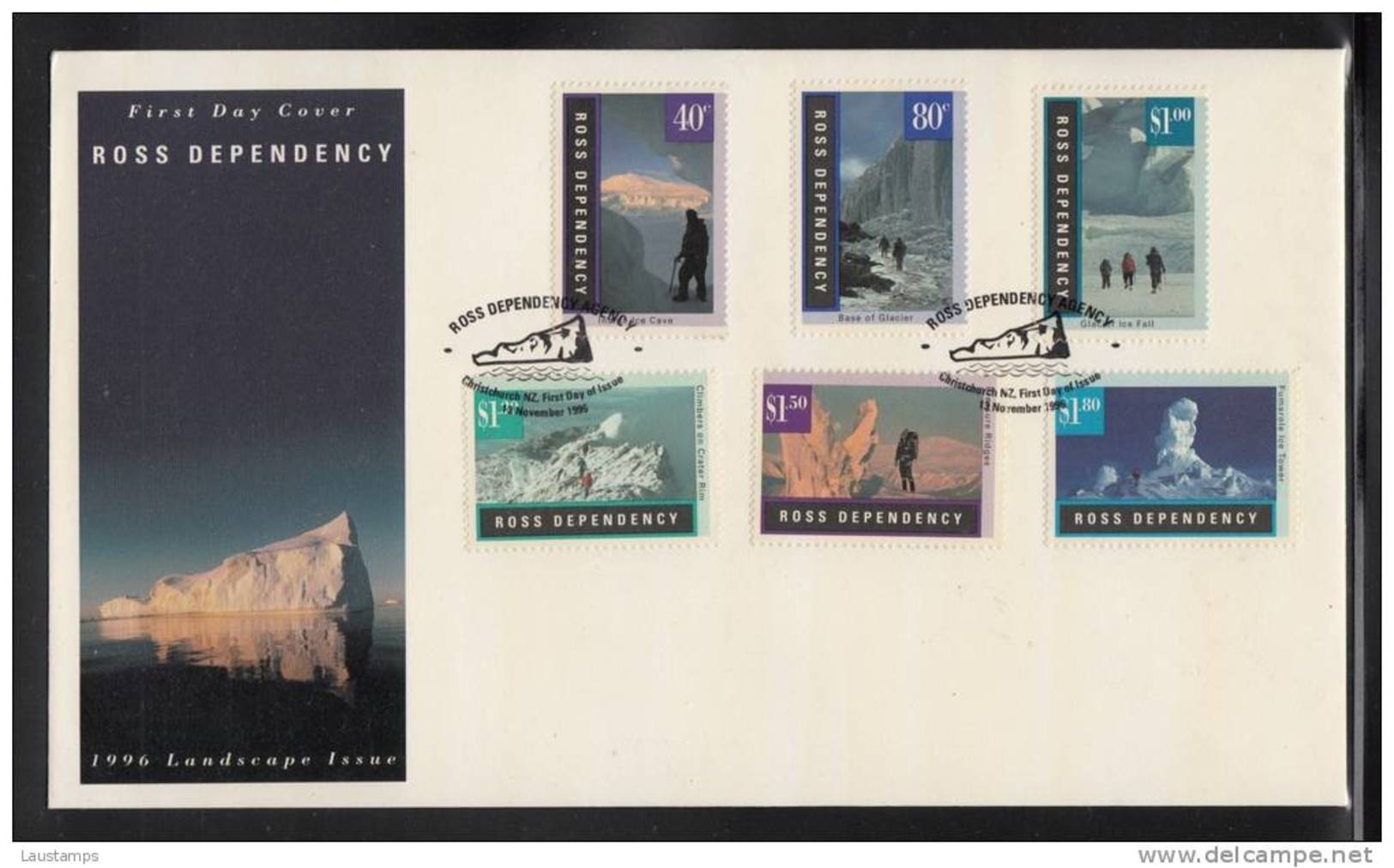 Ross Dependency 1996 Landscape FDC - Other & Unclassified