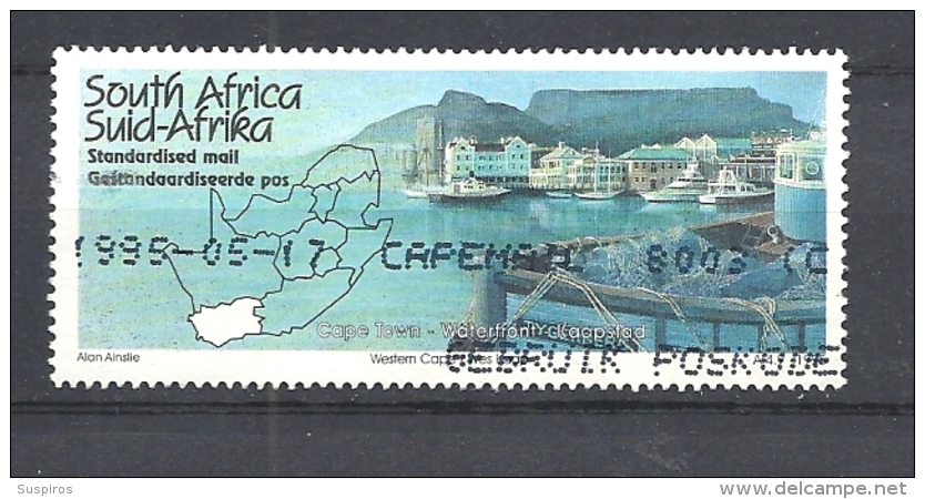 SUD AFRICA     -1995 Tourism    USED - Usati