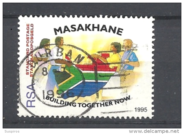 SUD AFRICA   1995 Masakhane Campaign    USED - Usati