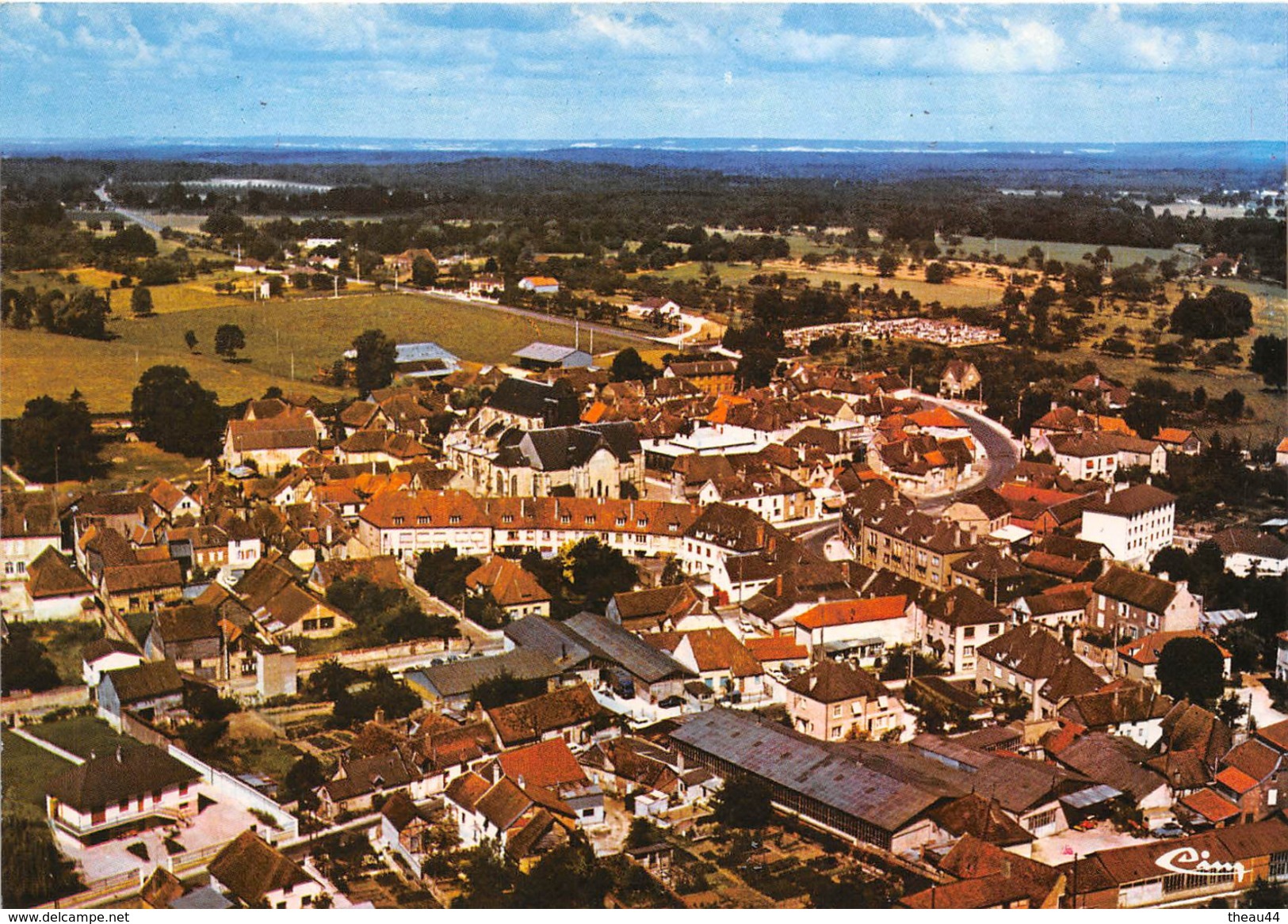 ¤¤  -   CHAOURCE   -  Vue Générale Aérienne    -  ¤¤ - Chaource