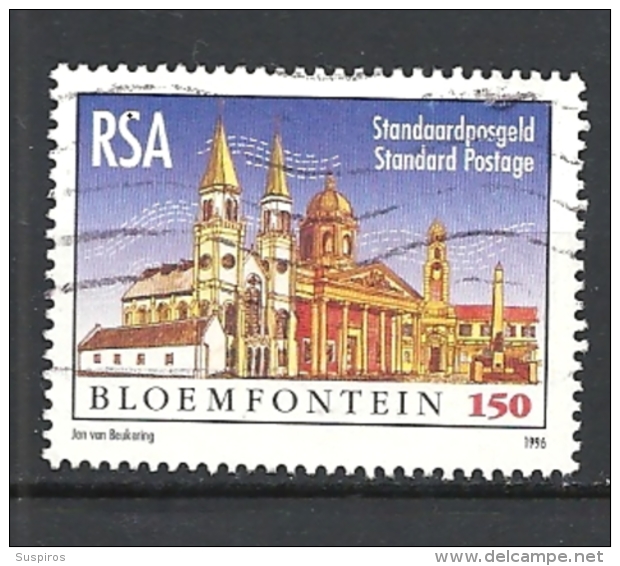 SUD AFRICA  1996 The 150th Anniversary Of City Of Bloemfontein   USED - Usati