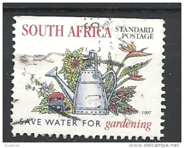 SUD AFRICA  1997 National Water Conservation - Imperforated On 1 Or 2 Sides And With Or Without Safety Perforatio   USED - Usati