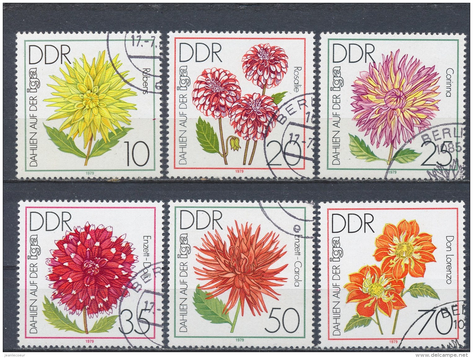 DDR/East Germany/Allemagne Orientale 1979 Mi: 2435-2440 (Gest/cancelled/obl/entw/o)(1382) - Used Stamps