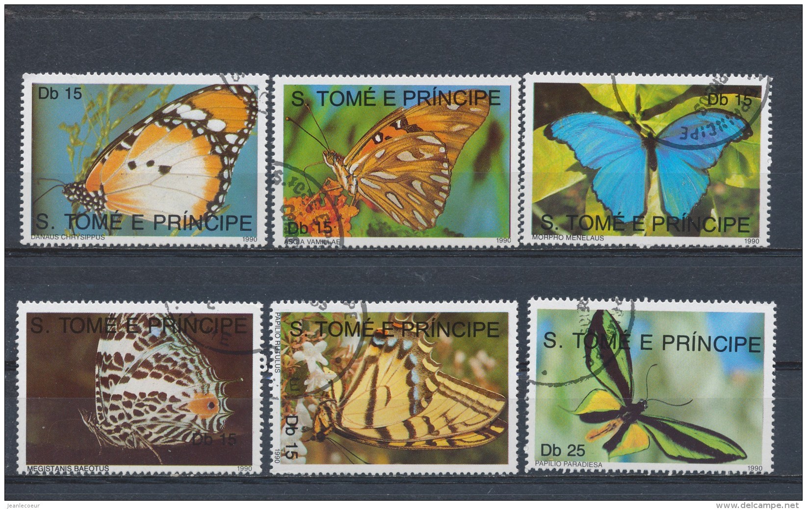 Sao Tomé E Principe 1990 Mi: 1191-1196 (Gebr/used/obl/o)(1361) - Sao Tome En Principe