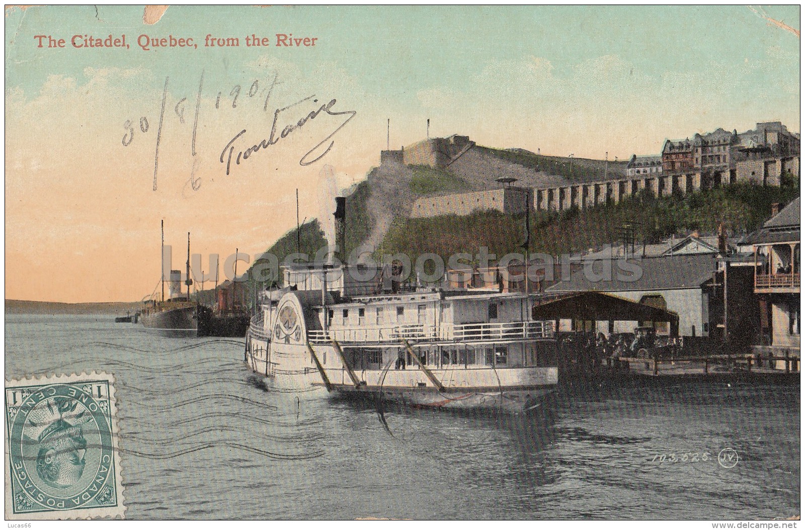 Quebec - The Citadel From The River - Québec - La Citadelle