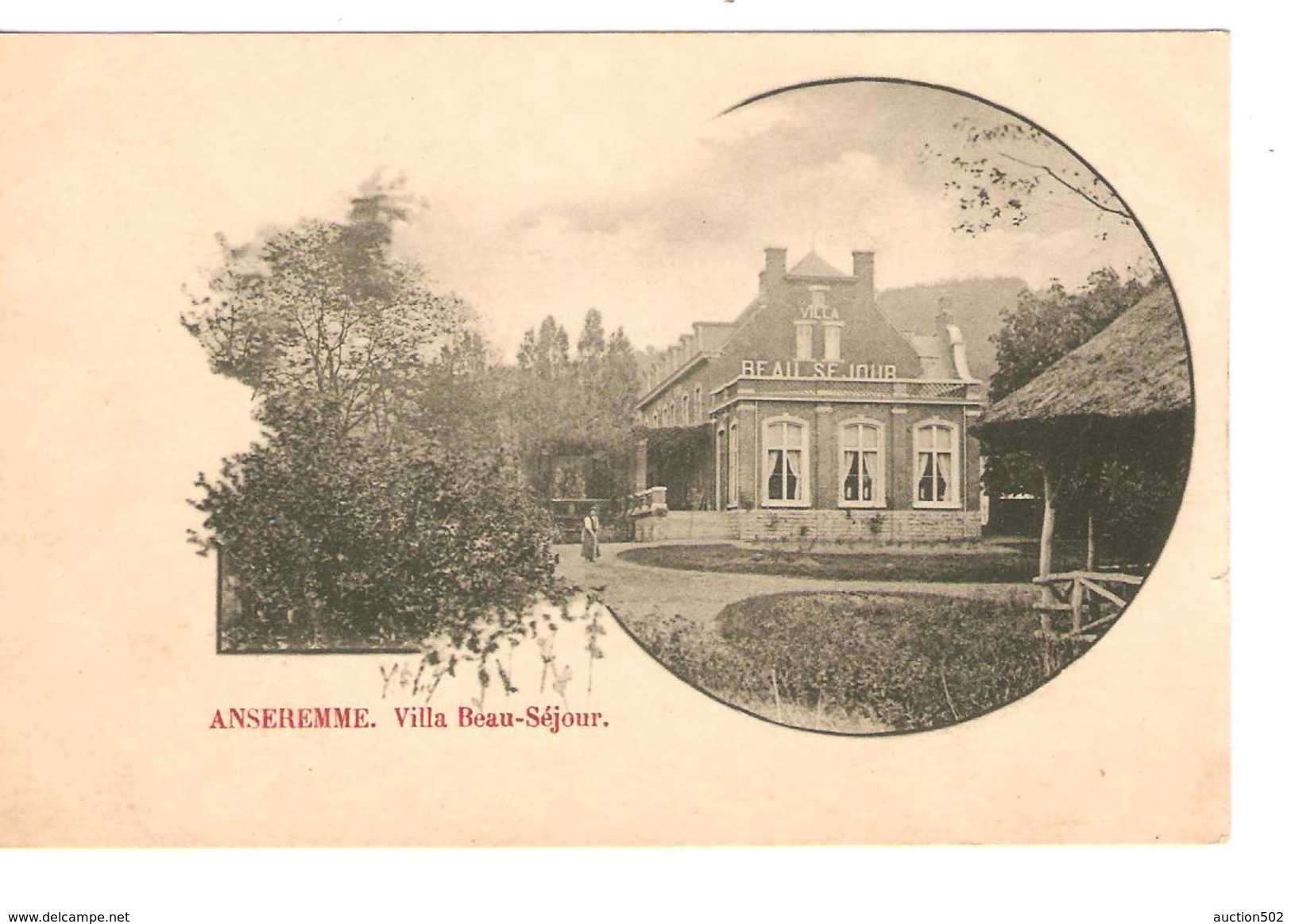 Belgique-België CP-PK Anseremme Villa Beau-Séjour Neuves-Nieuw-Mint PR4170 - Dinant
