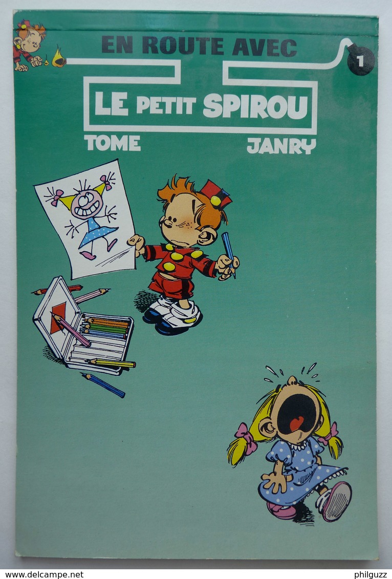 ALBUM BANDES DESSINEES PUBLICITAIRE FINA LE PETIT SPIROU TOME & JANRY T1 1996 - Petit Spirou, Le