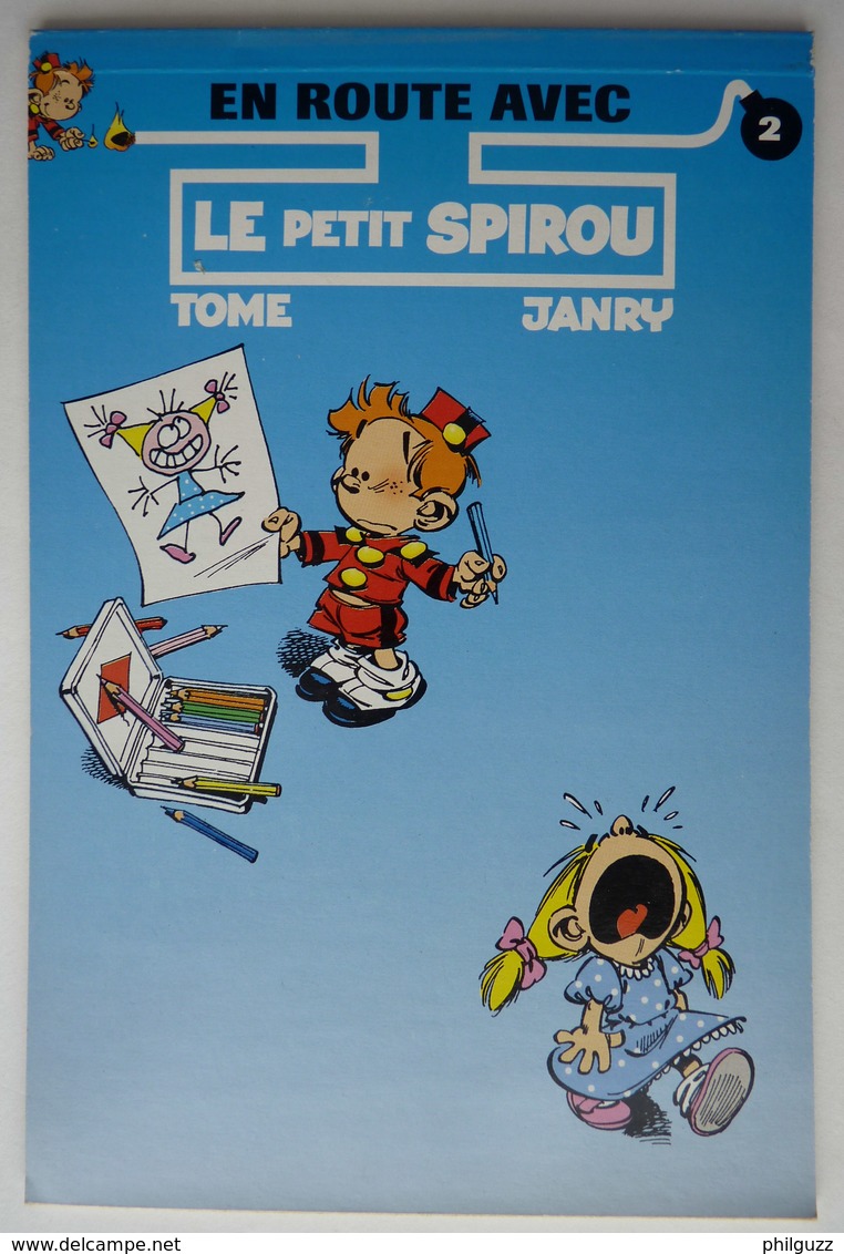 ALBUM BANDES DESSINEES PUBLICITAIRE FINA LE PETIT SPIROU TOME & JANRY T2 1996 - Petit Spirou, Le