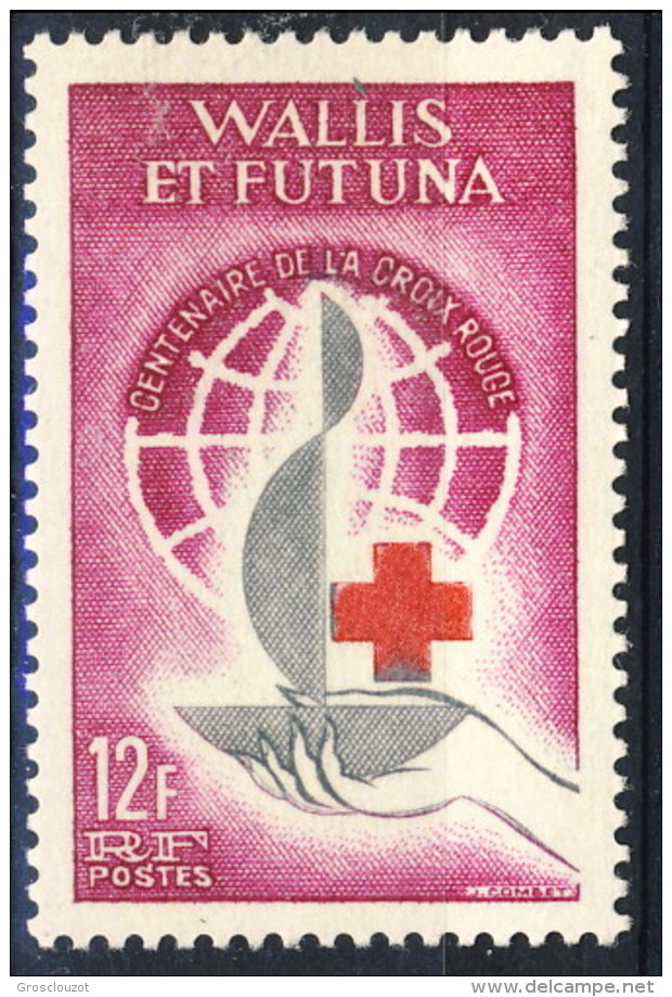 Wallis Et Futuna 1963 N. 168 F. 12 MNH Catalogo € 4 - Neufs