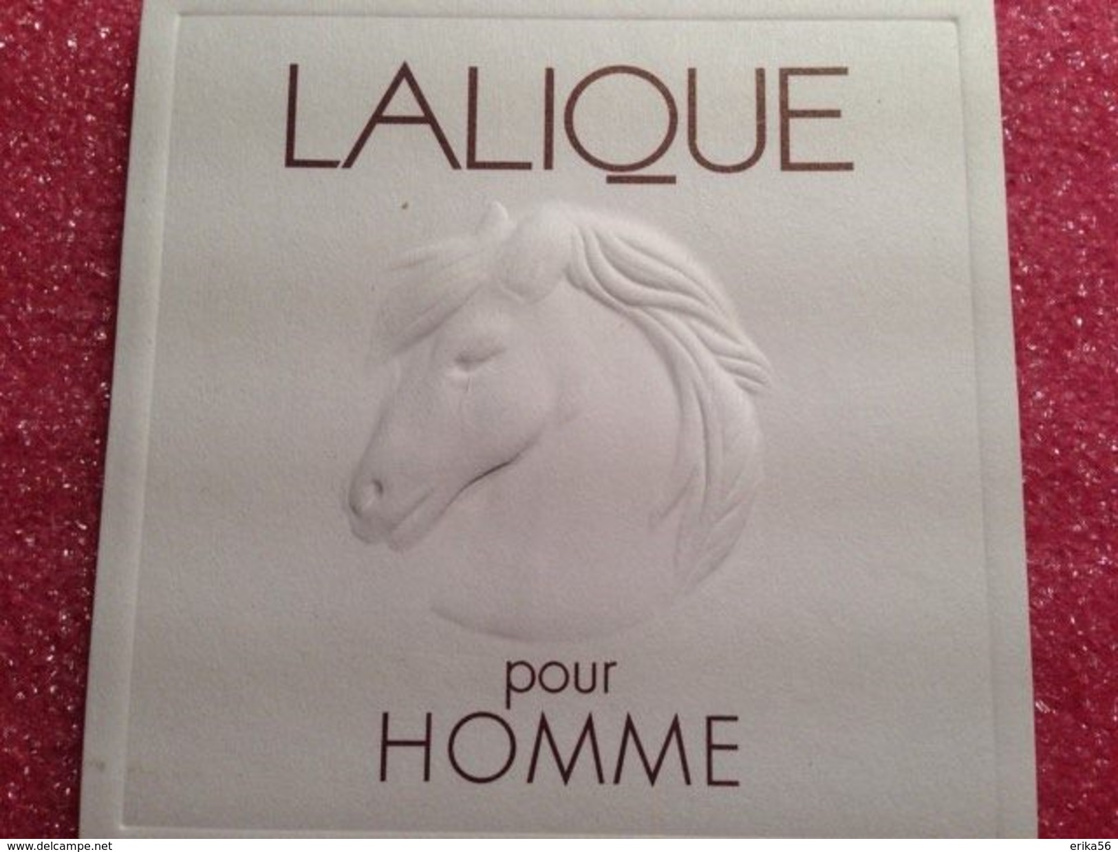 LALIQUE POUR HOMME - Modernes (à Partir De 1961)