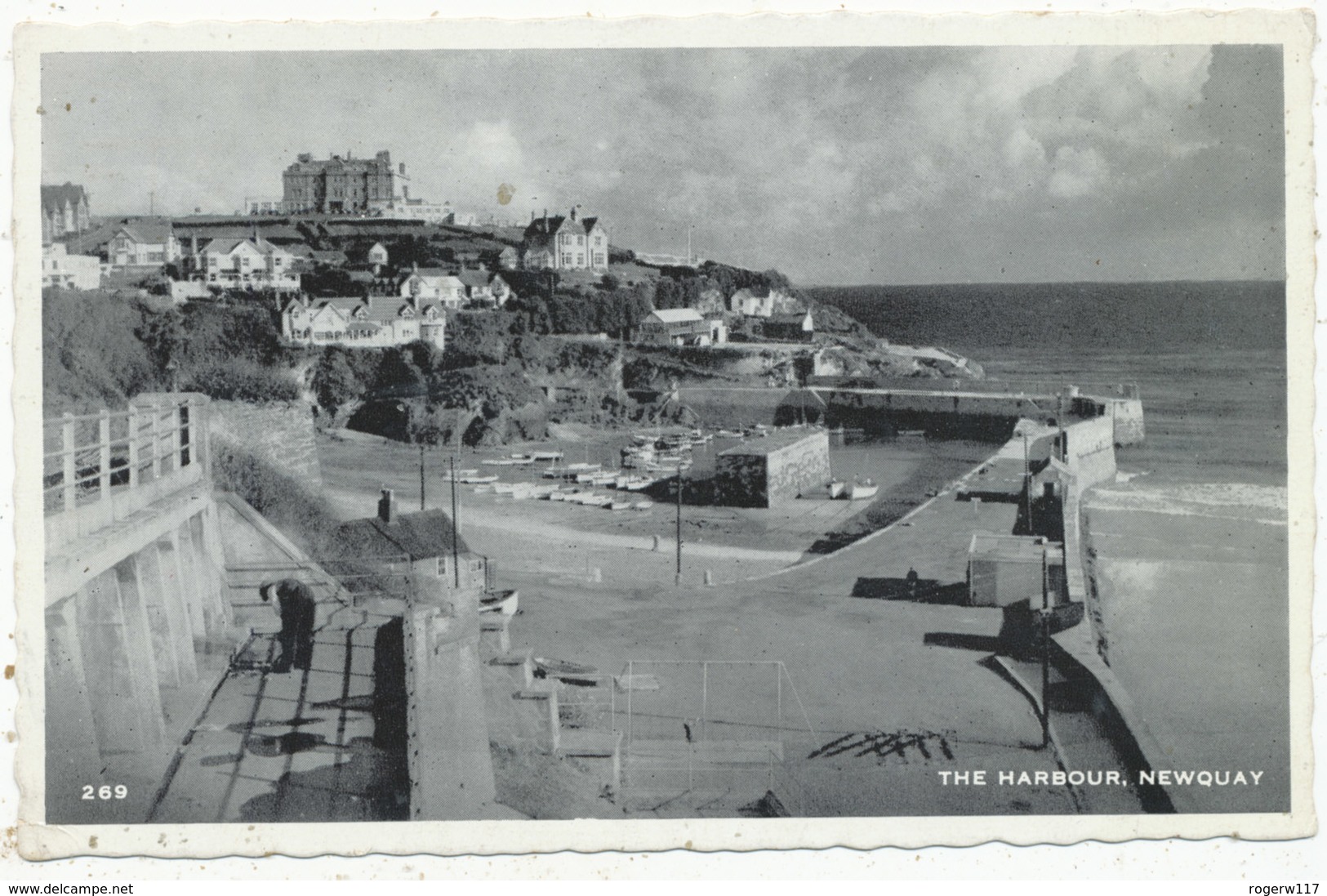 The Harbour, Newquay, 1962 Postcard - Newquay